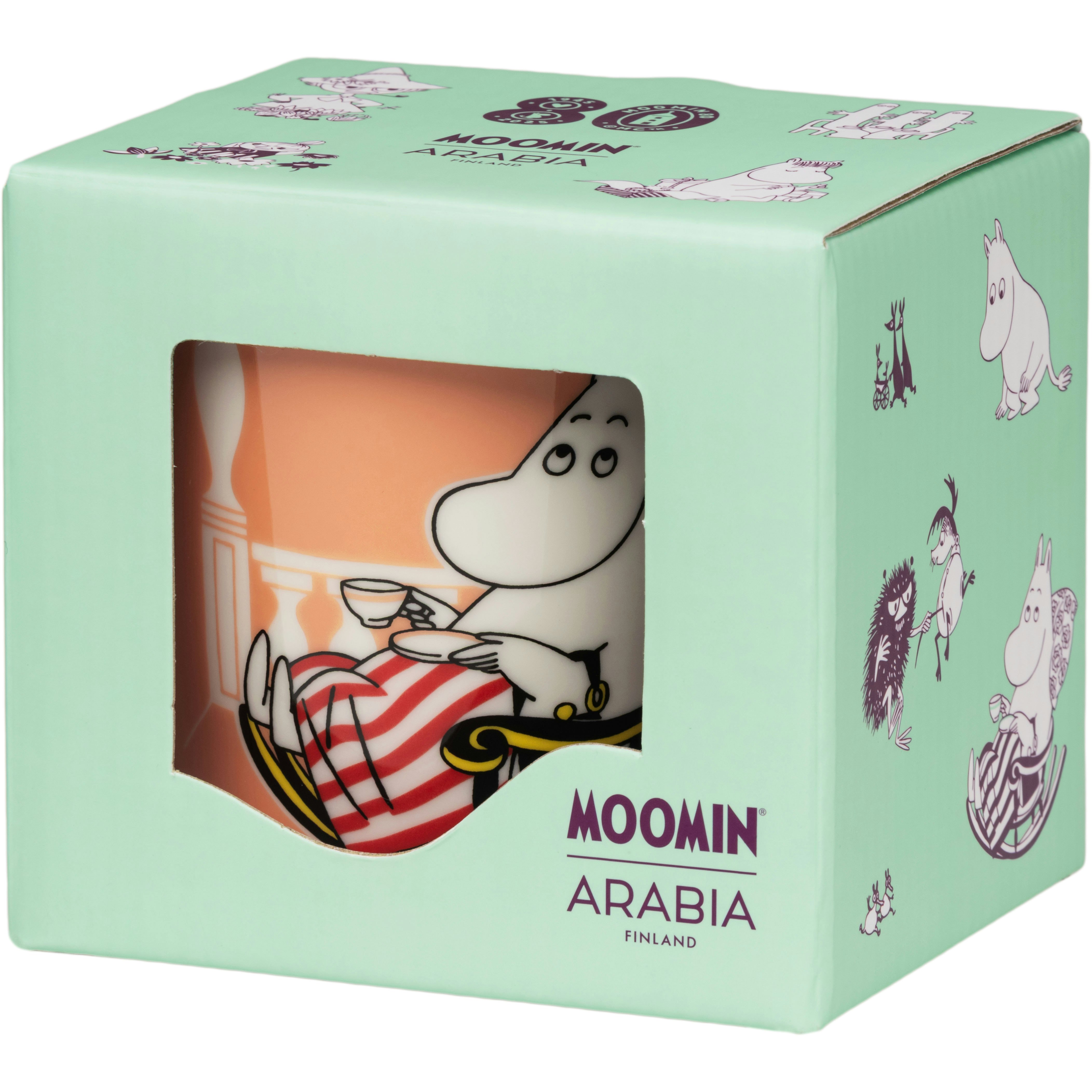 Moomin Arabia Mumin Mugg Muminmamma 30 Cl - Muminmuggar Vitroporslin Orange