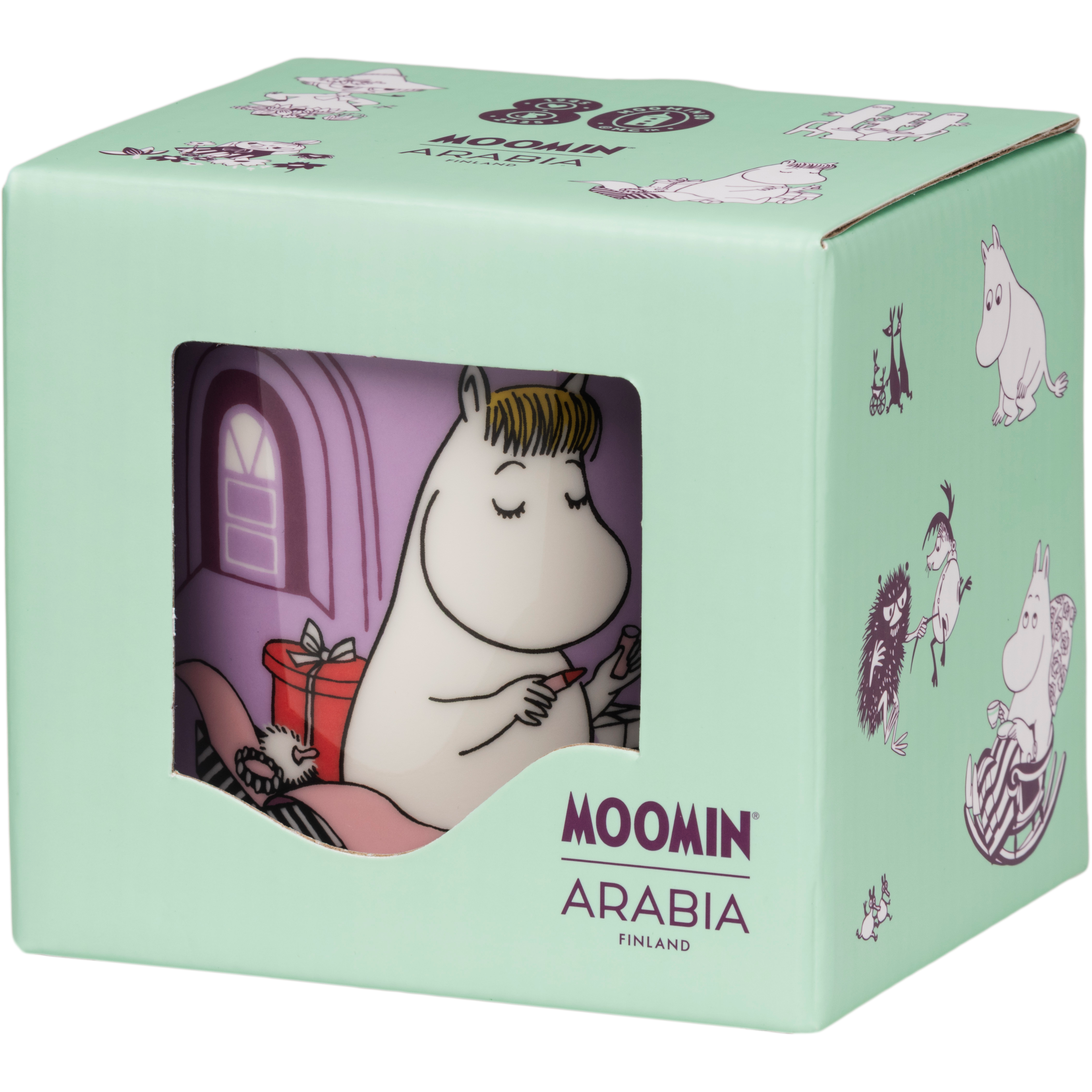 Moomin Arabia Mumin Mugg Snorkfr&ouml;ken 30 Cl - Muminmuggar Vitroporslin Lila