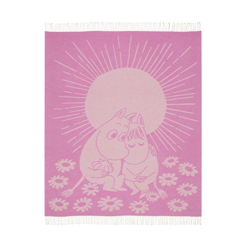 Moomin Filt 130x180 cm Förälskade