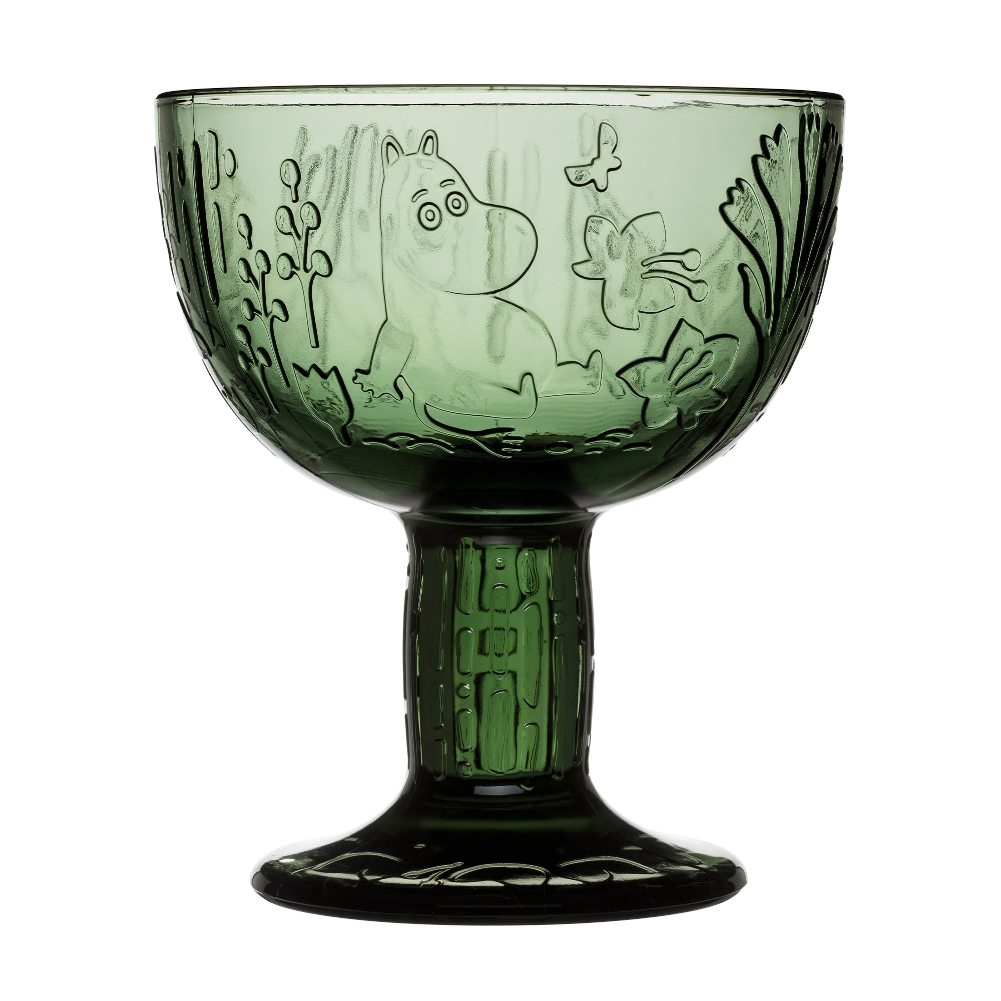 Moomin Arabia Moomin Sk&aring;l - Serveringssk&aring;lar Glas Tallgr&ouml;n