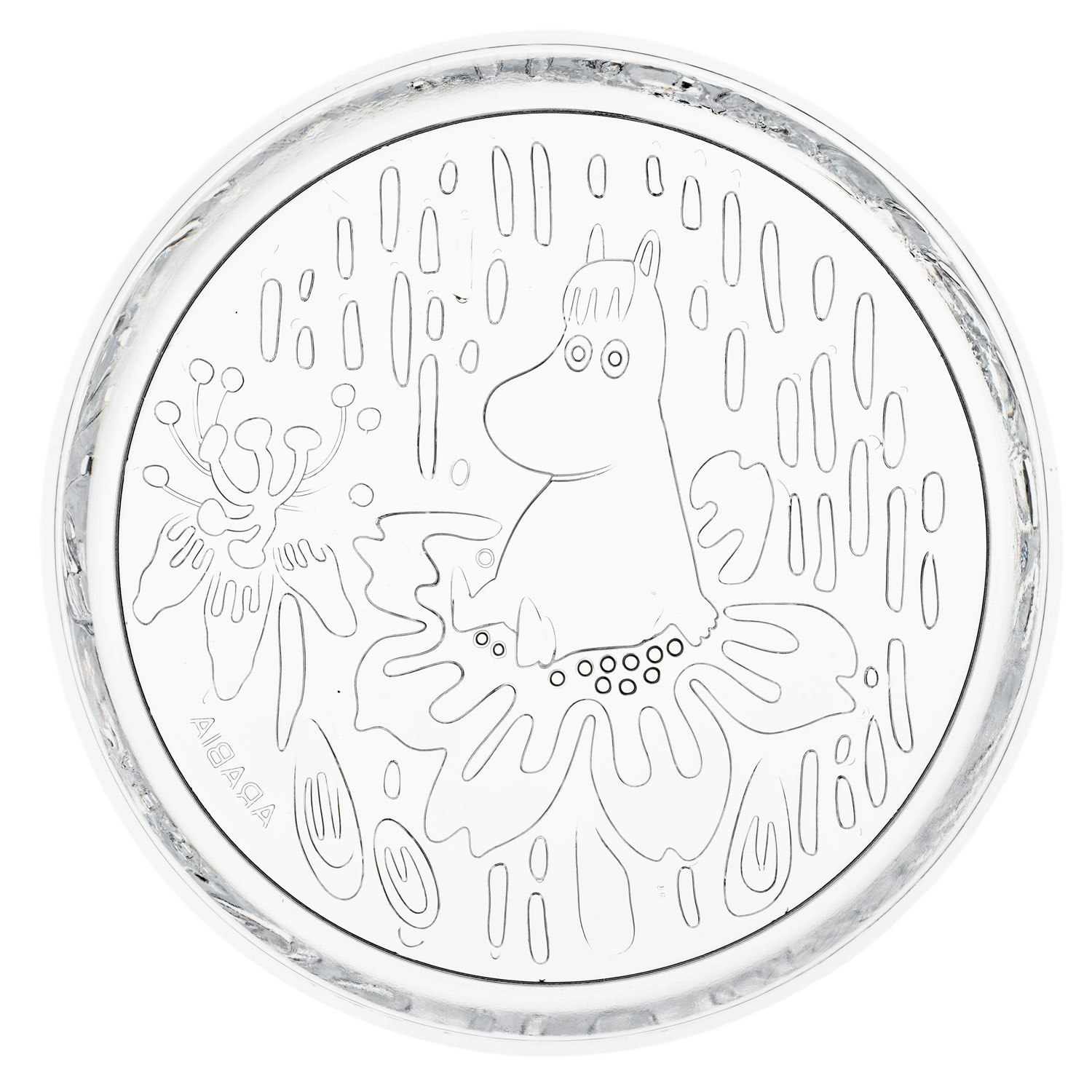 Moomin Arabia Mumin Tallrik 15,5 Cm - Assietter Glas Klar