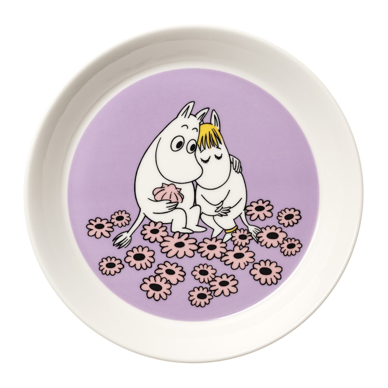 Moomin Tallrik 19 cm Förälskade