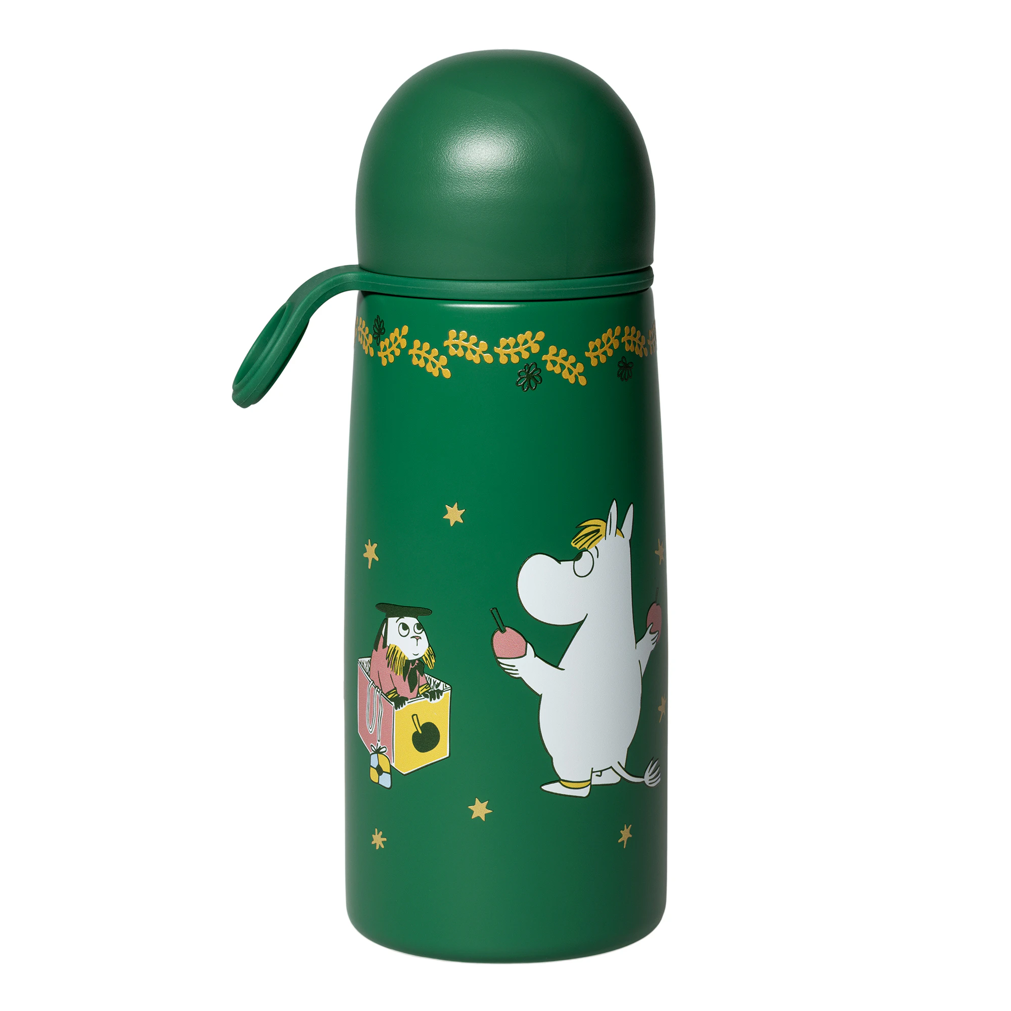 Moomin Arabia Moomin Termosflaska 45 Cl Kärleksgåva - Termosmuggar Rostfritt Stål Grön