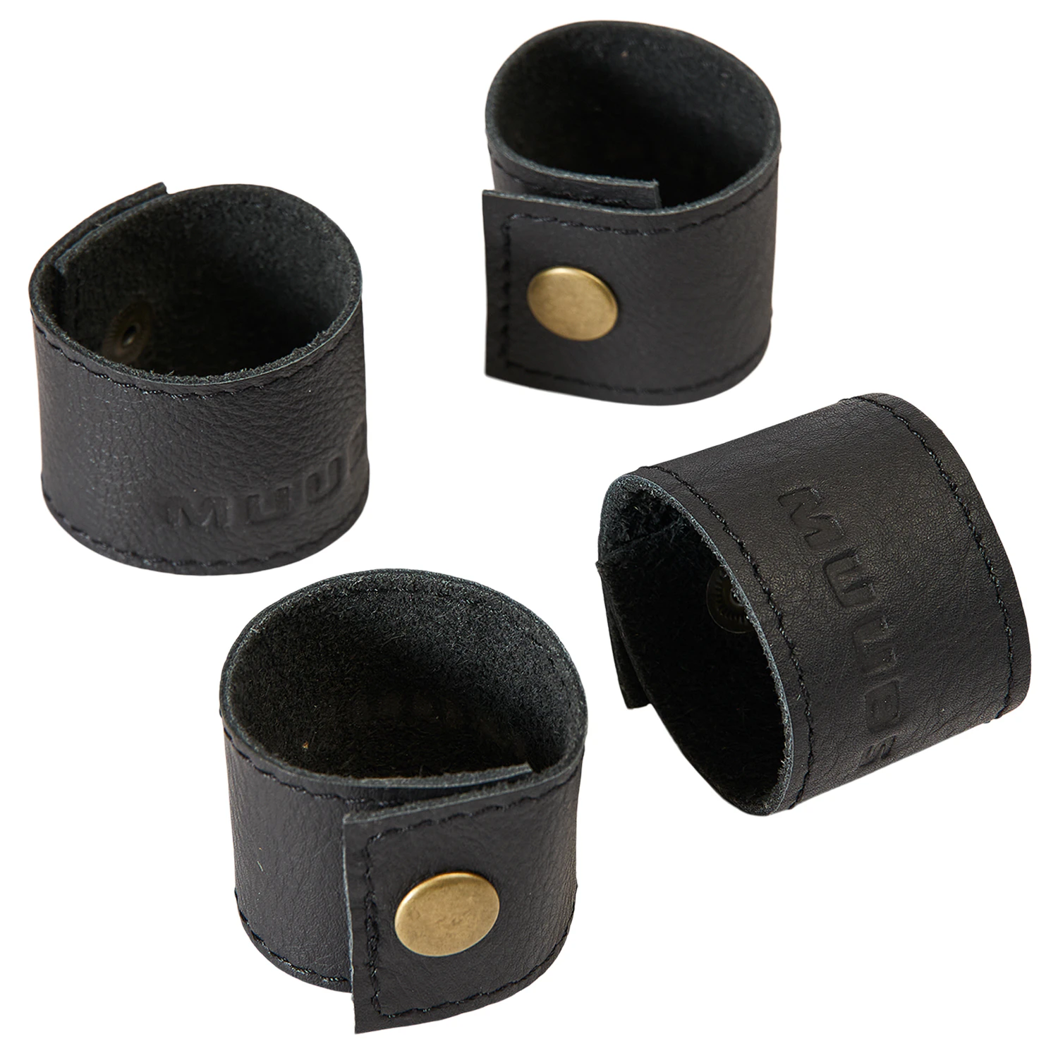 Muubs Camou Servettringar 4-pack - Servetter & Tillbehör Buffelläder Svart