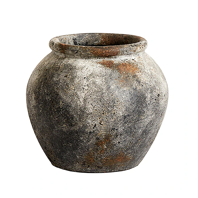 Muubs Echo 25 Dekorativ Kruka 25x30 Cm - Krukor Terrakotta Rostgrå