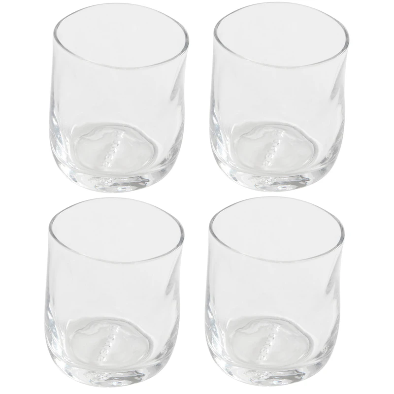 Furo Dricksglas Klar 4-pack, H9 cm