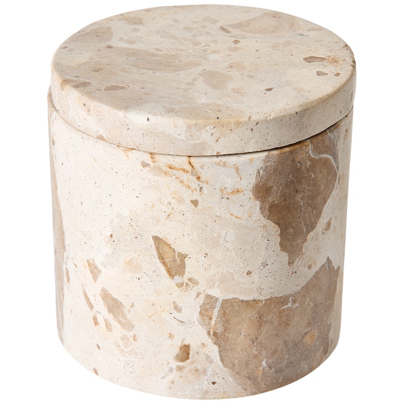 Vita Burk Med Lock Marmor, Seashell