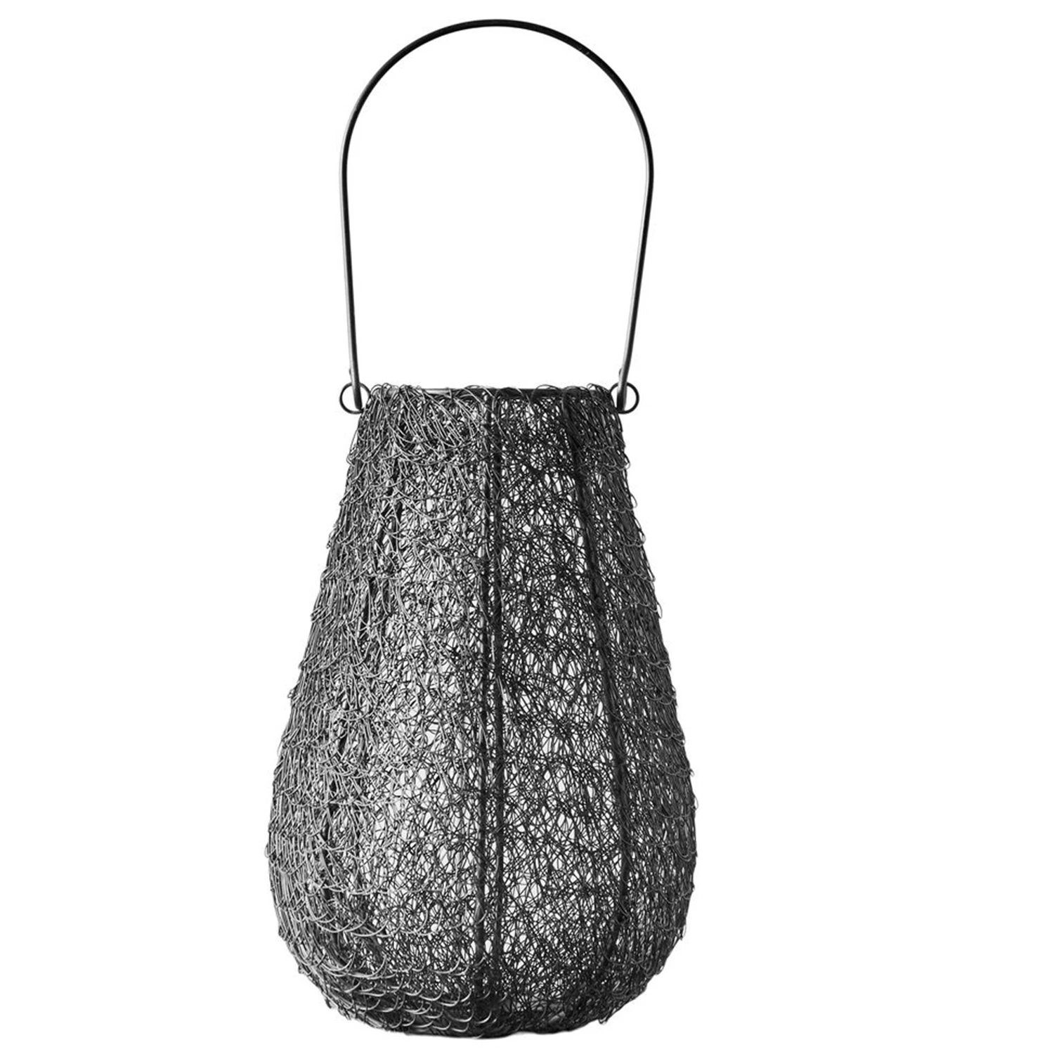 Muubs Kumo Ljuslykta 30 Cm - Ljuslyktor & Marschallh&aring;llare St&aring;ltr&aring;d Svart