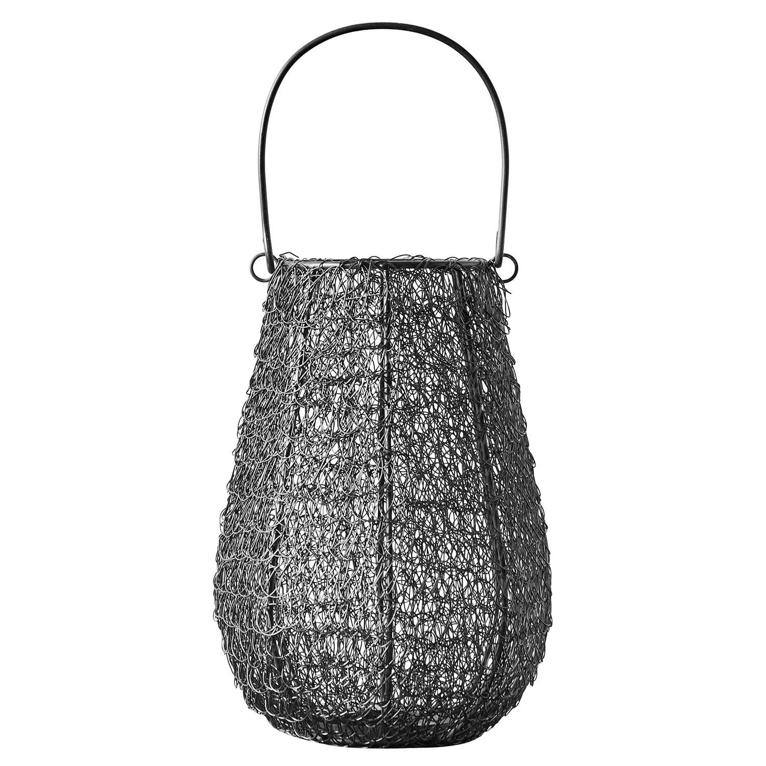 Muubs Kumo Ljuslykta 25 Cm - Ljuslyktor & Marschallh&aring;llare St&aring;ltr&aring;d Svart