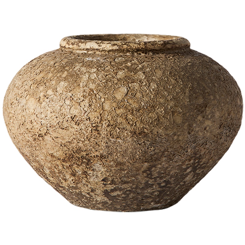 Luna Dekorativ Kruka Beige, 18 cm