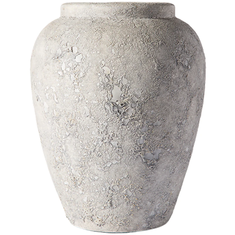 Luna Dekorativ Kruka Ljusgrå, 38 cm