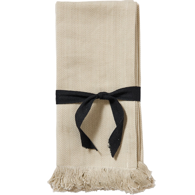 Umami Servett 45x45 cm 2-pack, Grå / Sand