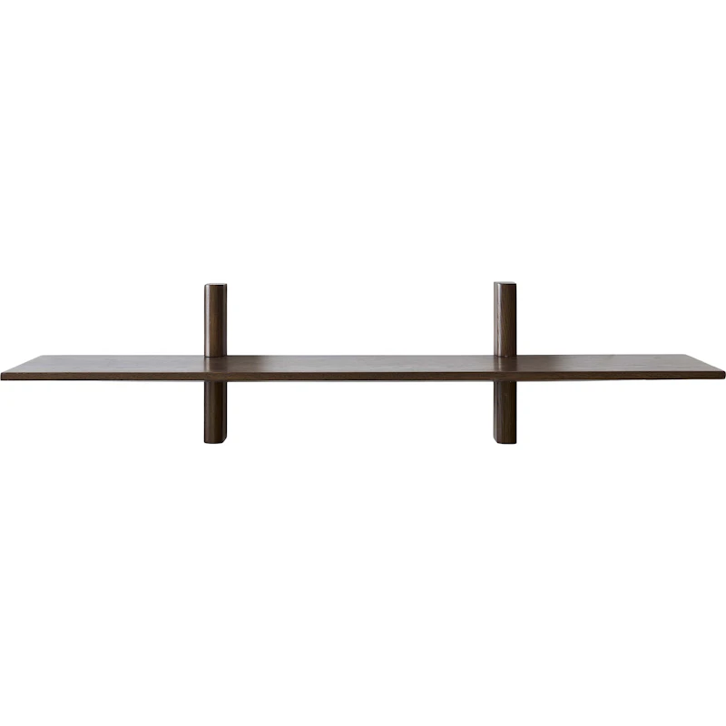 Noir Hylla Enkel 90 cm, Mörkbetsad
