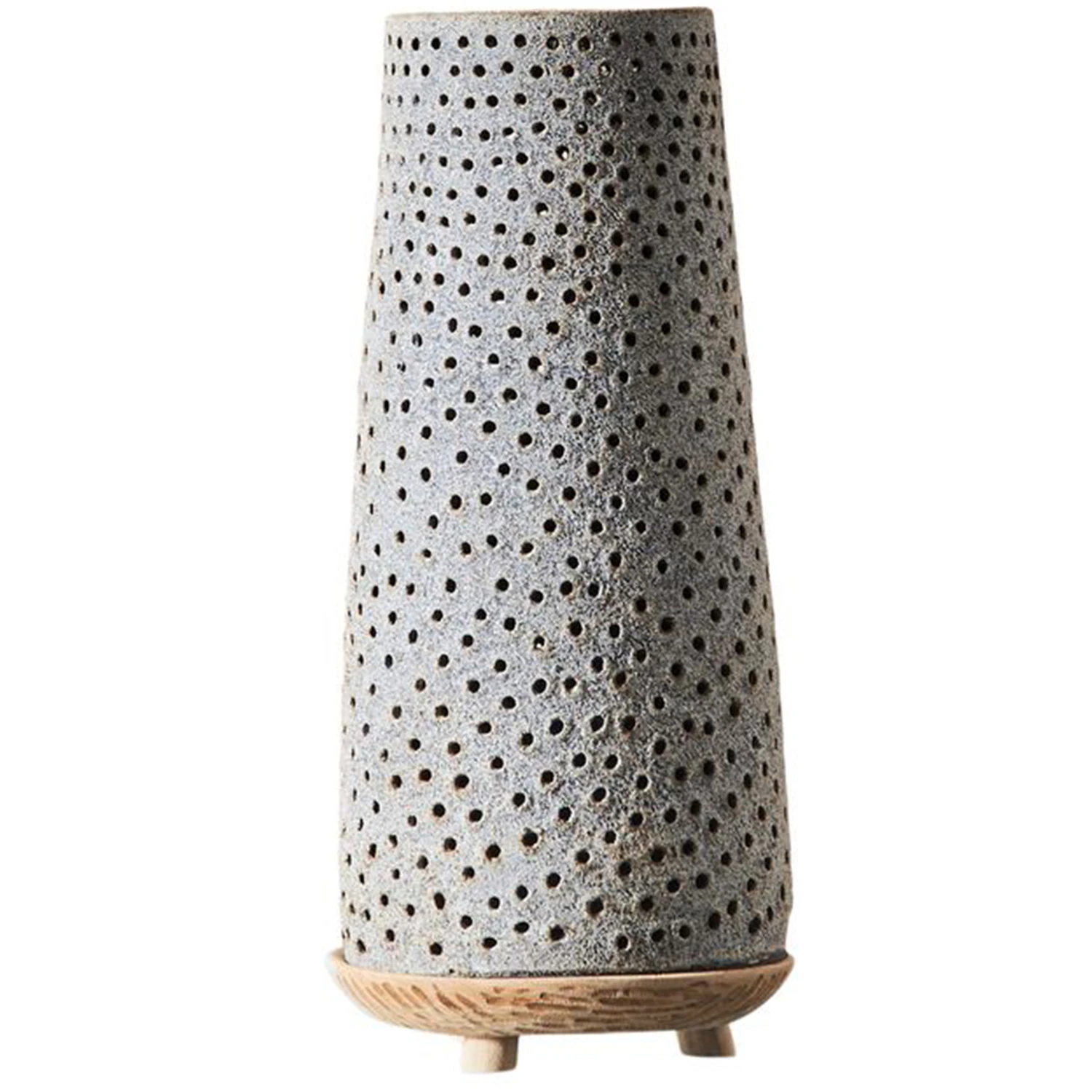 Muubs Oria Ljuslykta 30 Cm - Ljuslyktor & Marschallh&aring;llare Terrakotta Gr&aring;