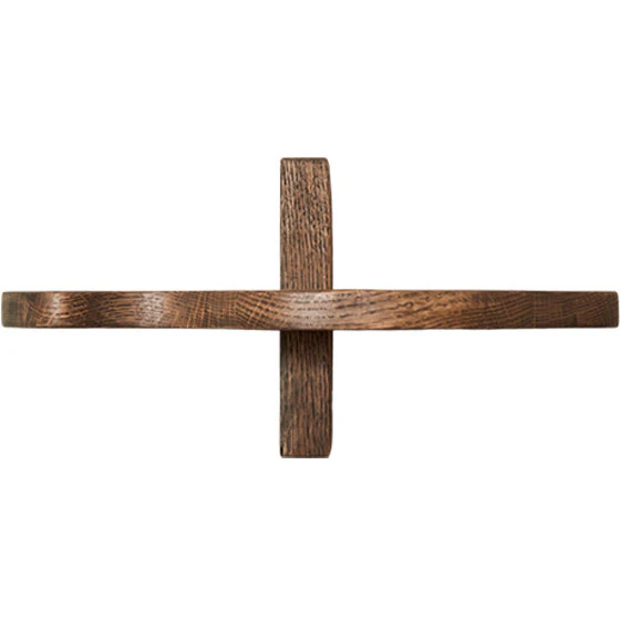 Muubs Pamu V&auml;gghylla 33,5 Cm - V&auml;gghyllor Ek Brun