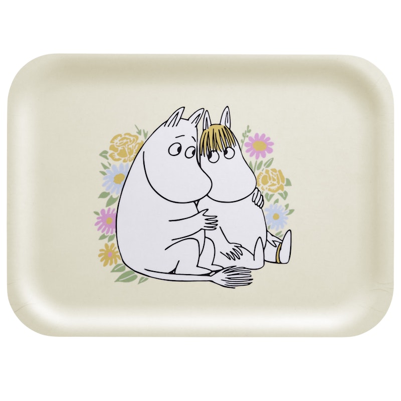 Moomin Flowers 20x27cm Bricka
