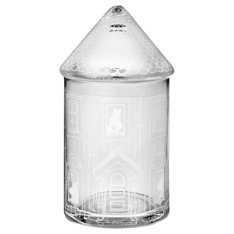 Moominhouse Glasburk 18,5 cm