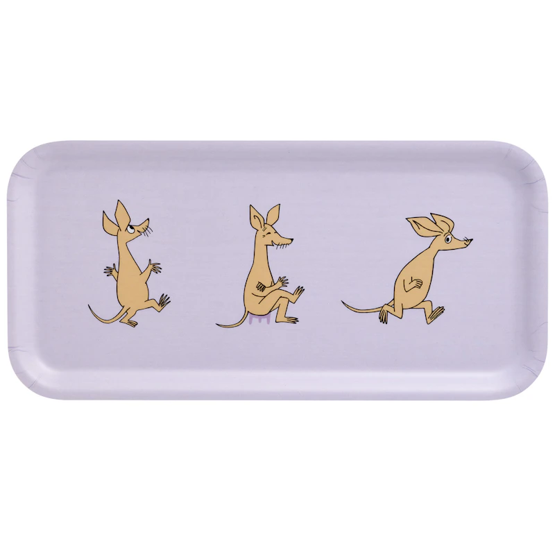 Moomin Retro Bricka 27x13 cm, Lila