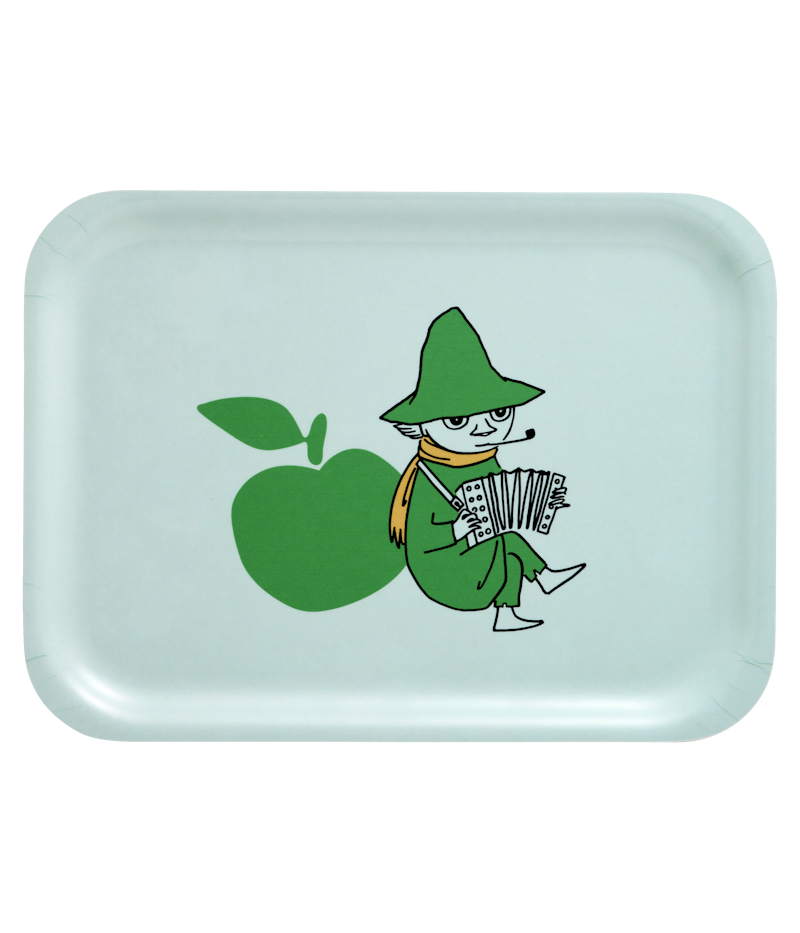 Moomin Joyfull Apples Bricka 27x20 cm