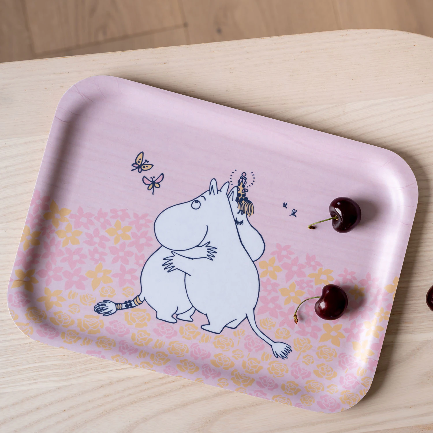 Muurla Mumin Bricka 20x27 Cm Hug, rosa från Muurla, bild 2
