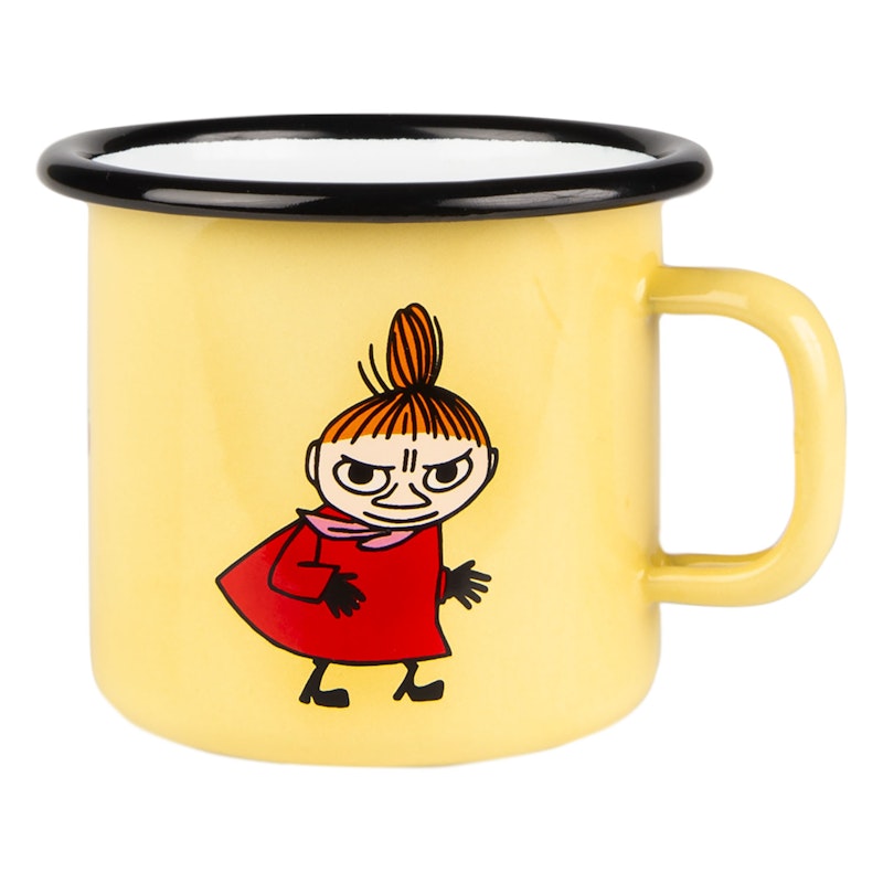 Mumin Retro Emaljmugg 25 cl, Lilla My