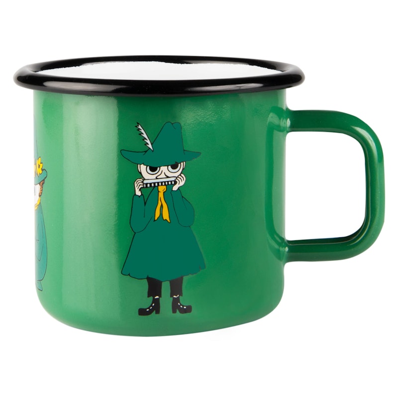 Mumin Retro Emaljmugg 37 cl, Snusmumriken