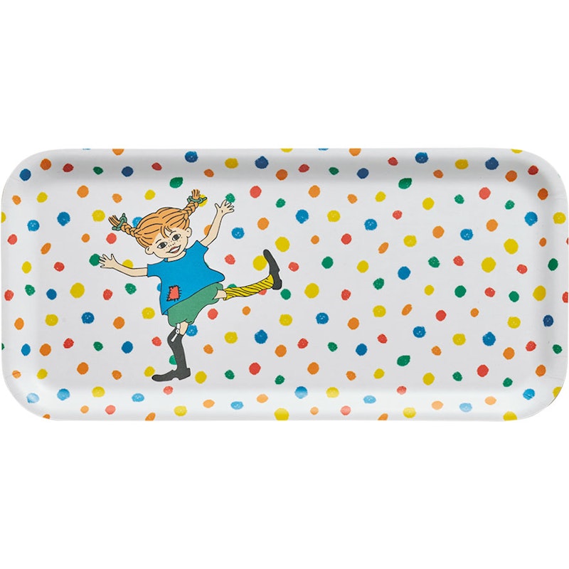 Pippi Bricka Hoppsansa 13x27 cm