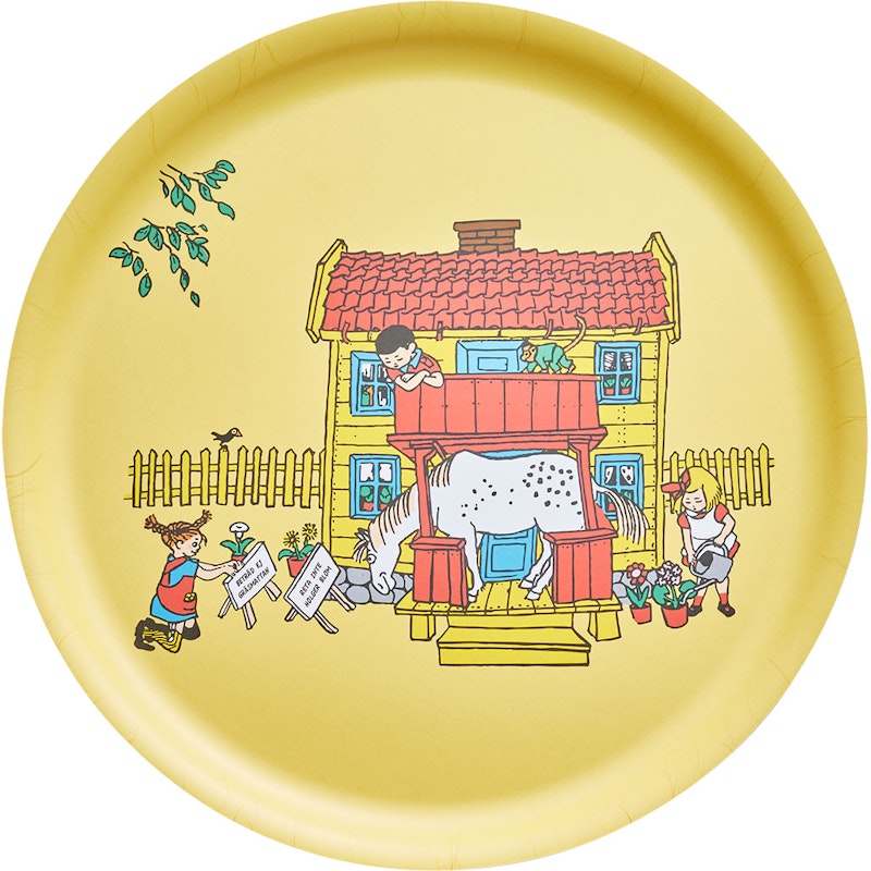 Pippi Bricka Villa Villekulla 35 cm