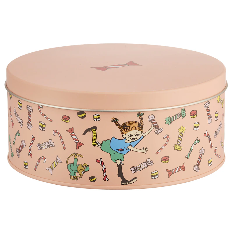 Pippi Candy Plåtburk Ø15 cm