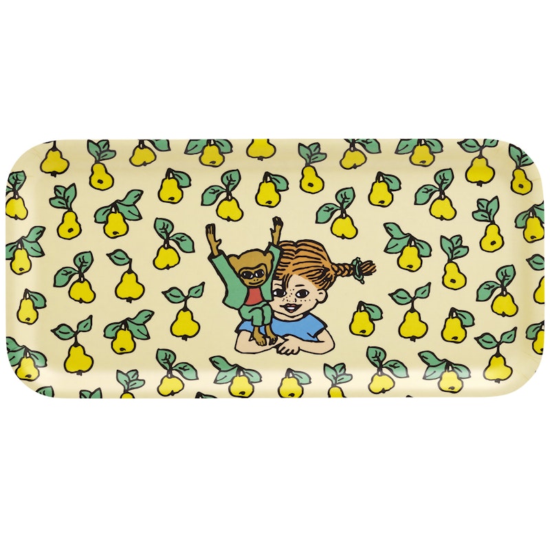 Pippi Fruits Bricka 13x27 cm