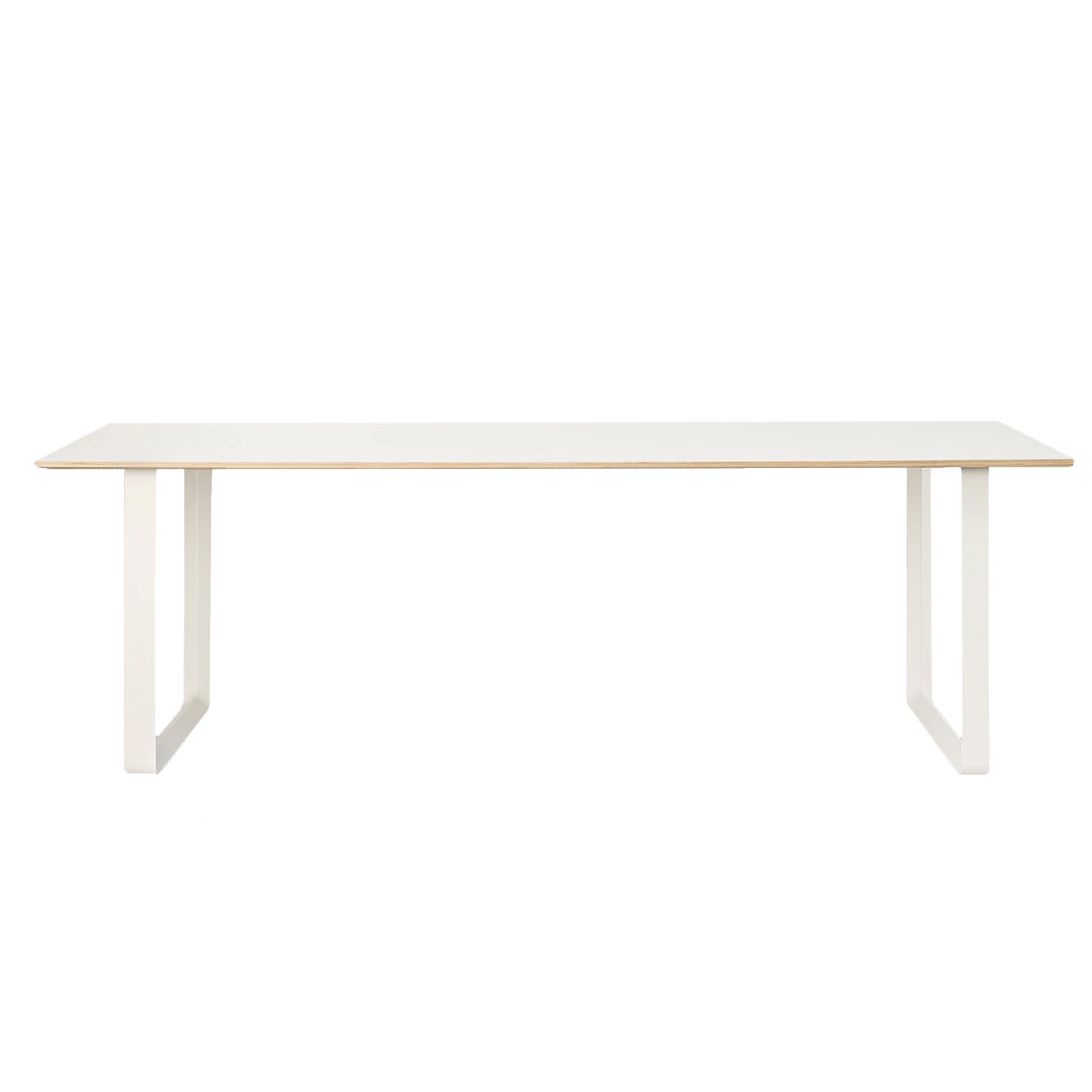 Muuto 70/70 Bord 108x255 Cm / - Ekfan&eacute;r Vit