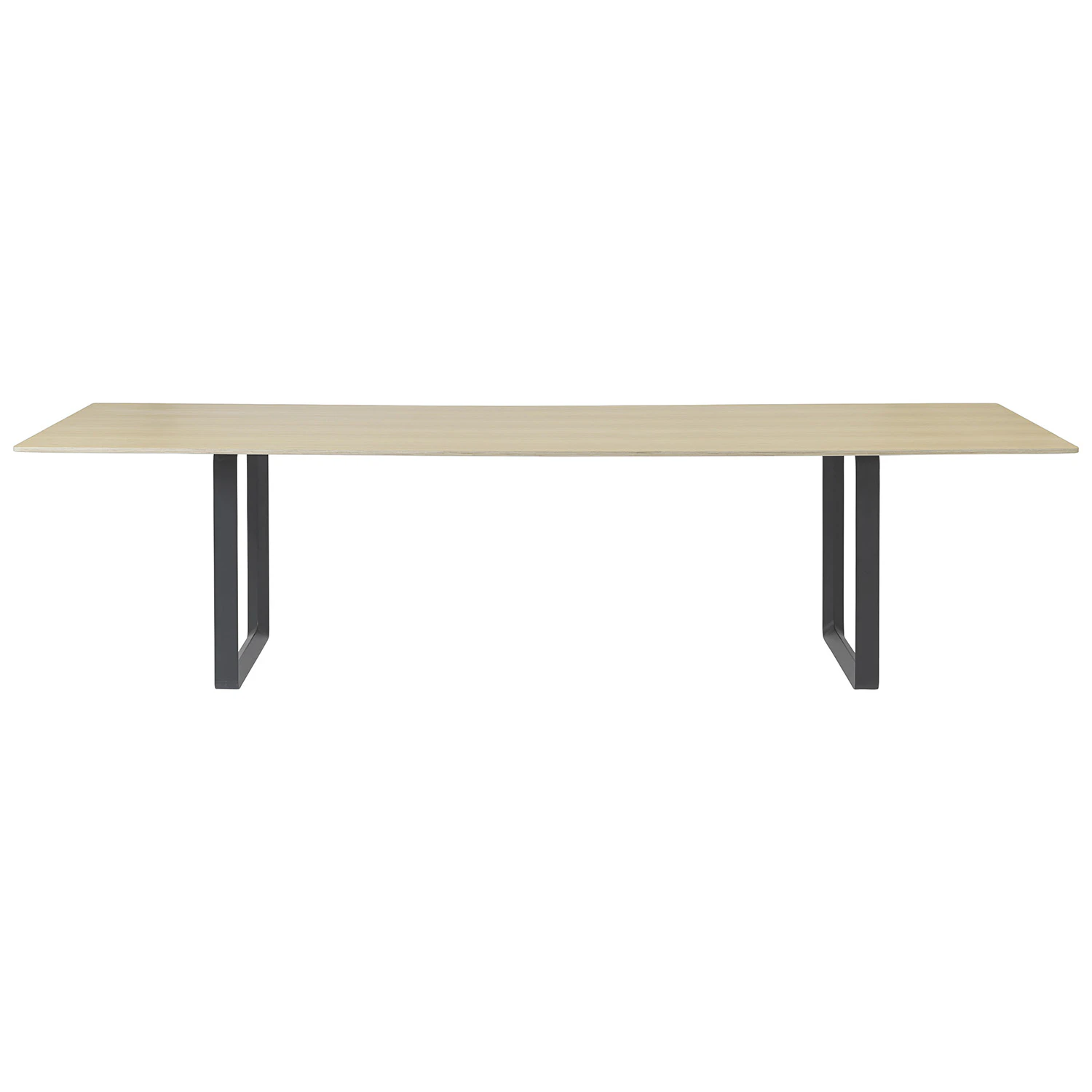 Muuto 70/70 Bord 108x295 Cm Solid Ek / - Matbord & Barbord Massiv Ek Svart