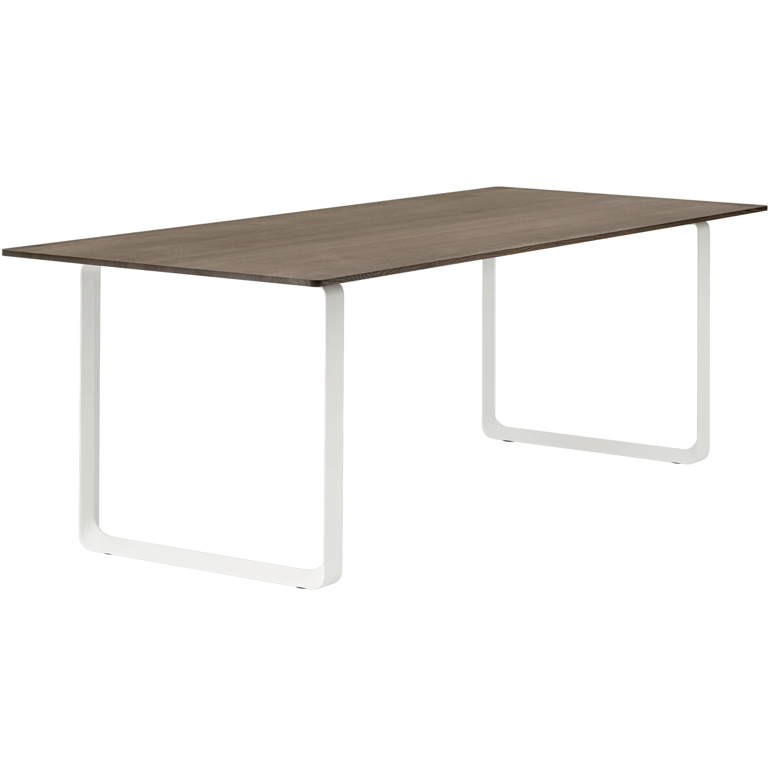 Muuto 70/70 Bord 225x90 Cm Massiv R&ouml;kt Ek / - Vit