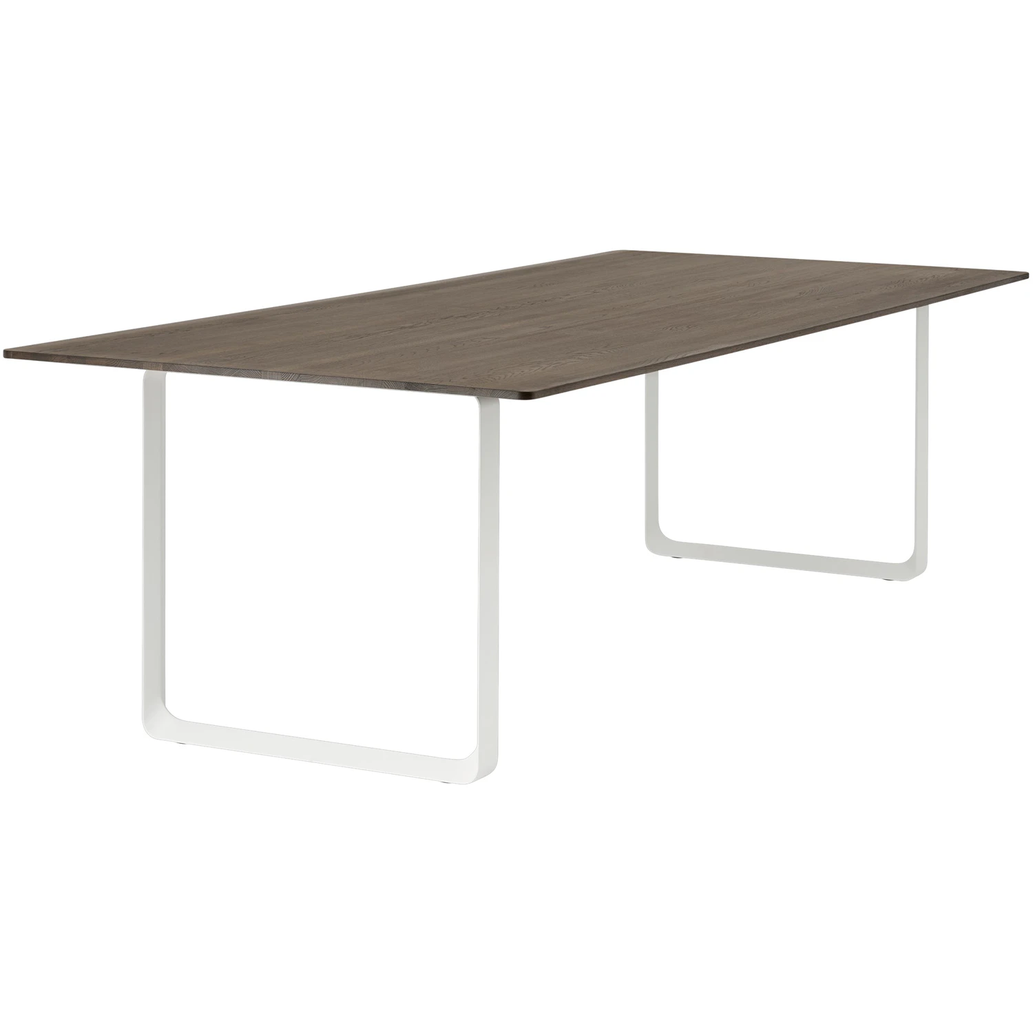 Muuto 70/70 Bord 255x108 Cm Massiv R&ouml;kt Ek / - Vit