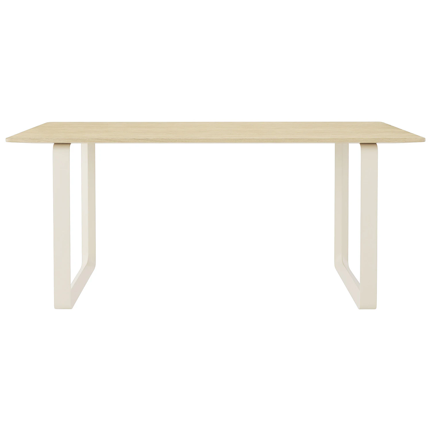 Muuto 70/70 Bord 85x170 Cm Solid / Sand - Massiv Ek