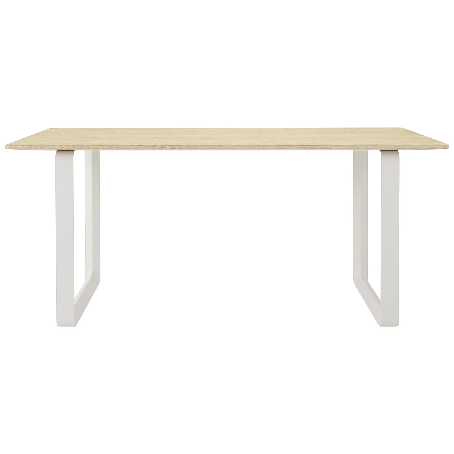 Muuto 70/70 Bord 85x170 Cm Solid Ek / - Massiv Ek Vit