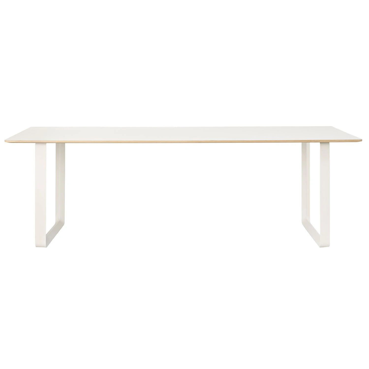 Muuto 70/70 Bord 90x225 Cm / - Laminat Vit