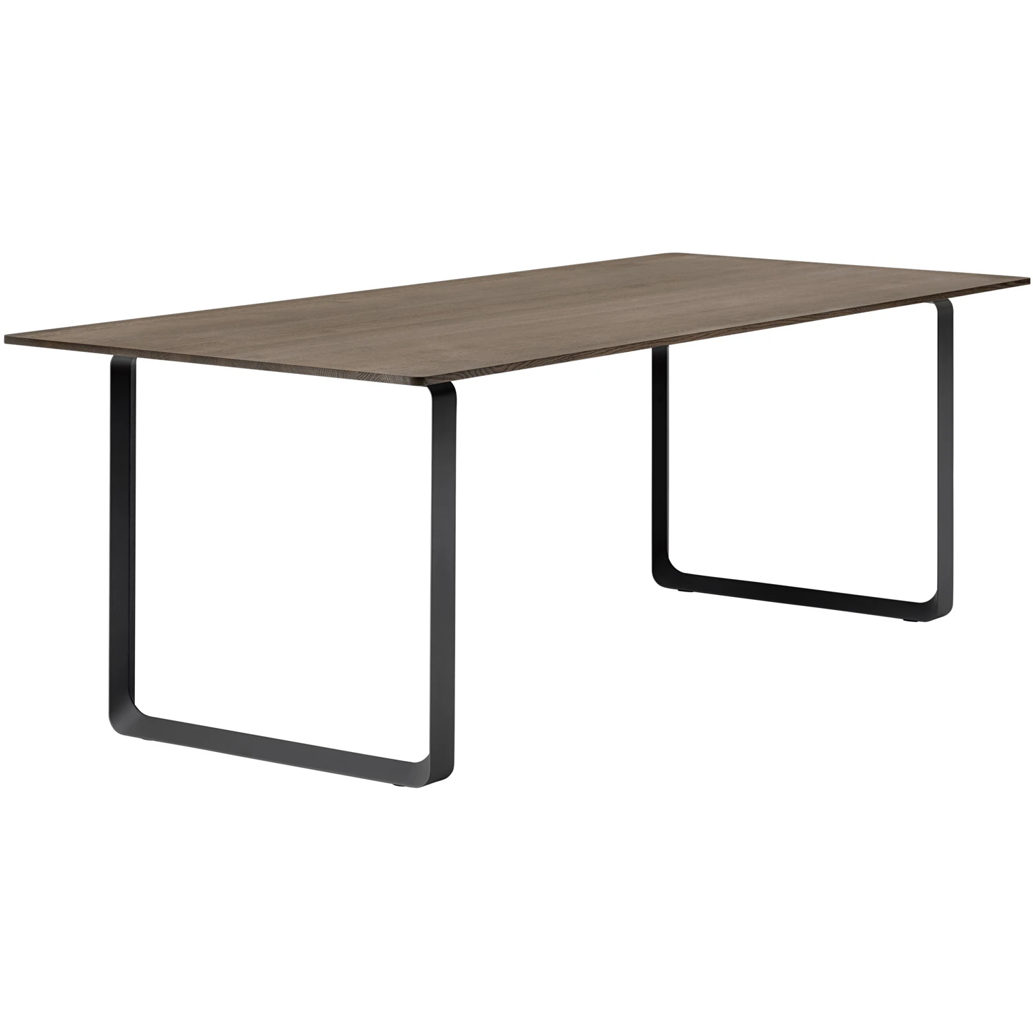 Muuto 70/70 Bord 90x225 Cm Massiv R&ouml;kt Ek / - Svart