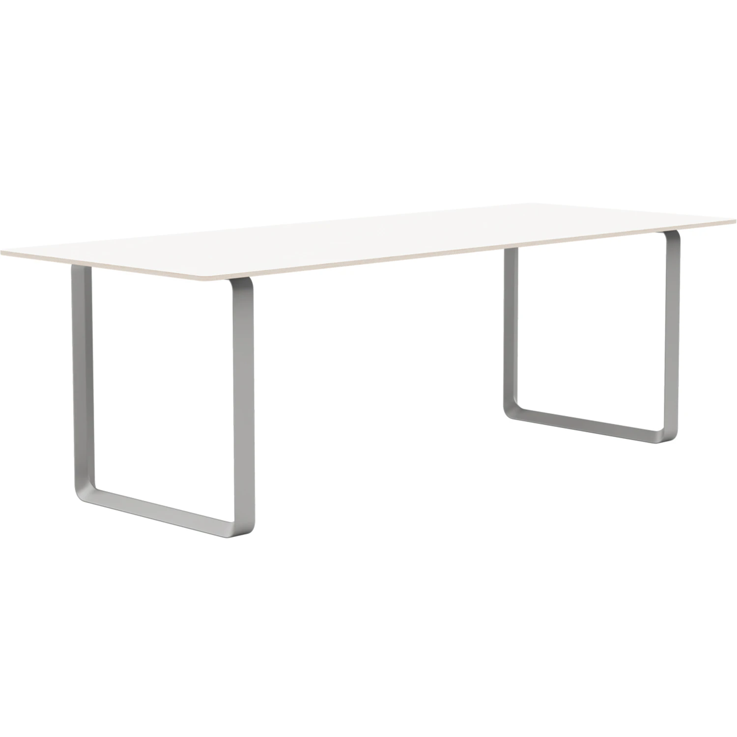 Muuto 70/70 Bord 90x225 Cm Vit / - Laminat Gr&aring;