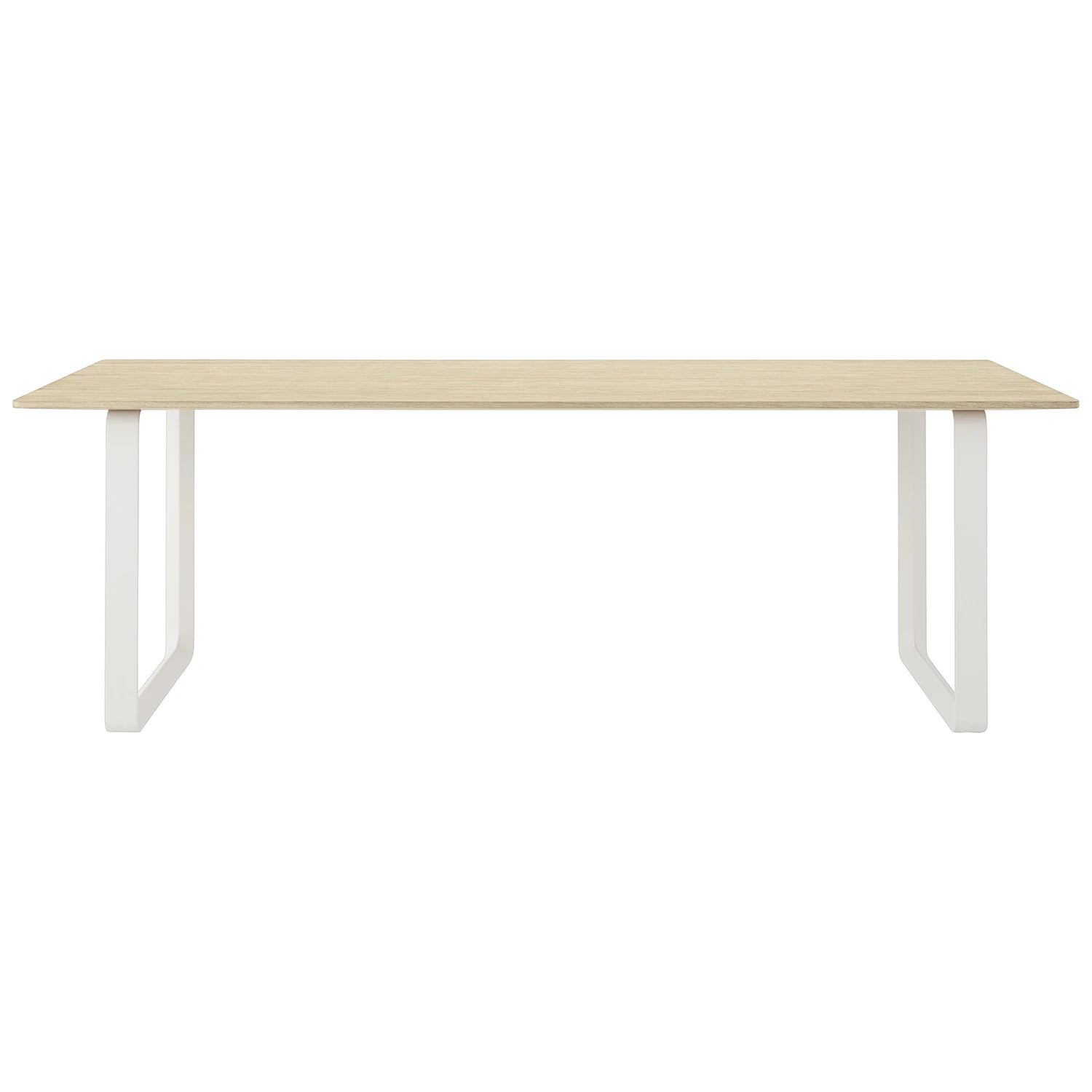 Muuto 70/70 Bord 90x225 Cm Ek / - Fan&eacute;r Vit