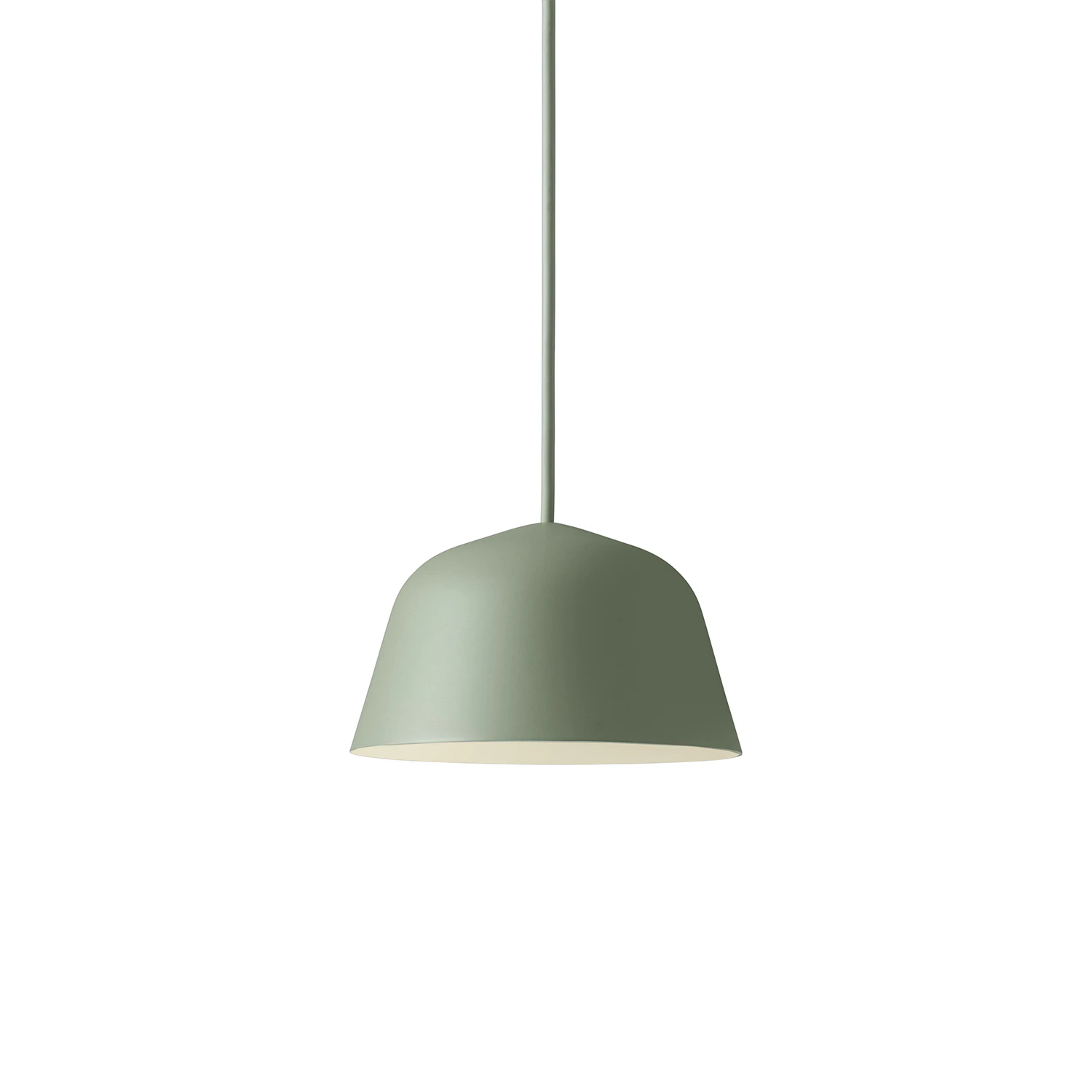 Muuto Ambit Pendel Ø16,5 Cm - Pendellampor Aluminium Dusty Green