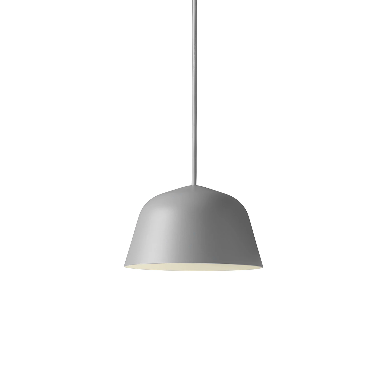 Muuto Ambit Pendel Ø16,5 Cm - Pendellampor Aluminium Grå