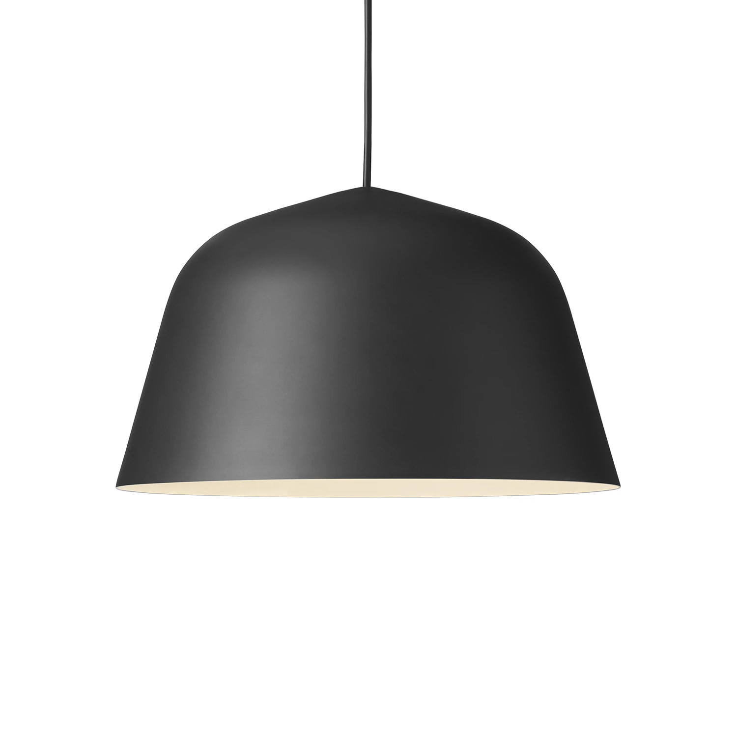 Muuto Ambit Pendel Ø40 Cm - Pendellampor Aluminium Svart
