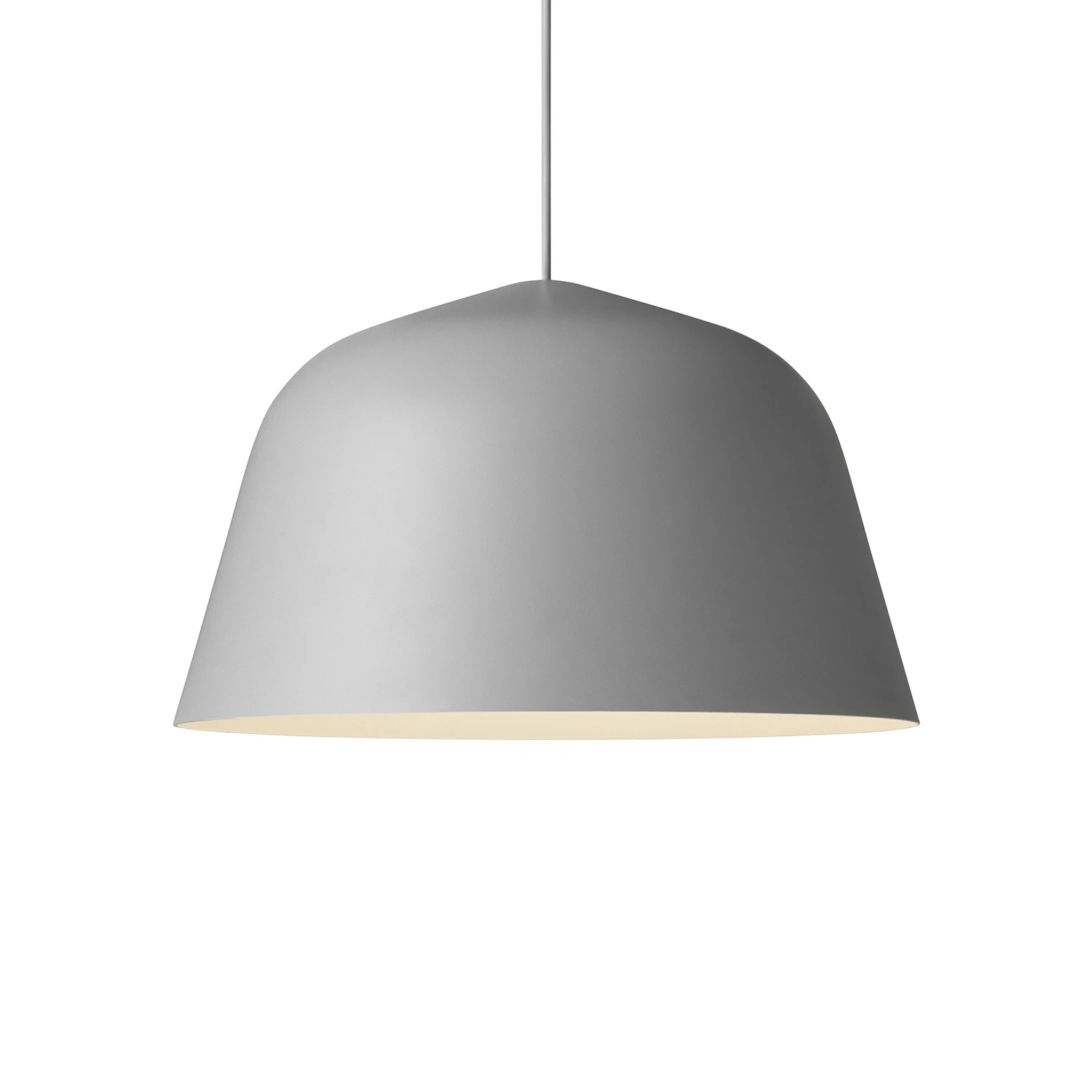 Muuto Ambit Pendel Ø40 Cm - Pendellampor Aluminium Grå