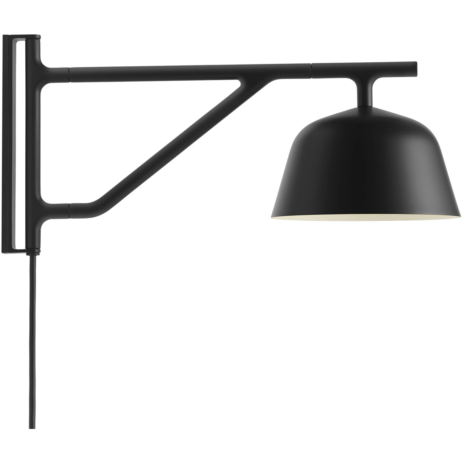 Muuto Ambit V&auml;gglampa - V&auml;gglampor Aluminium Svart