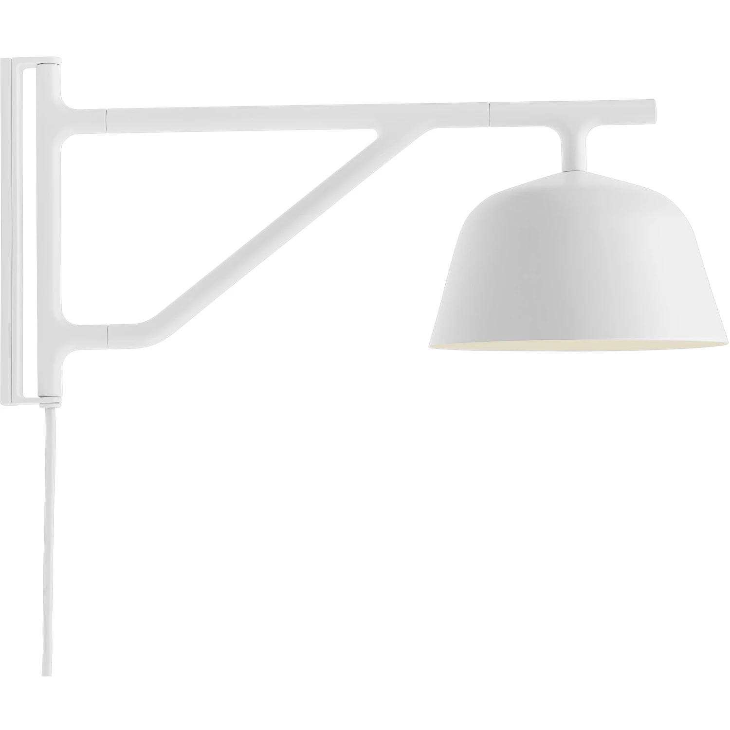 Muuto Ambit V&auml;gglampa - V&auml;gglampor Aluminium Vit