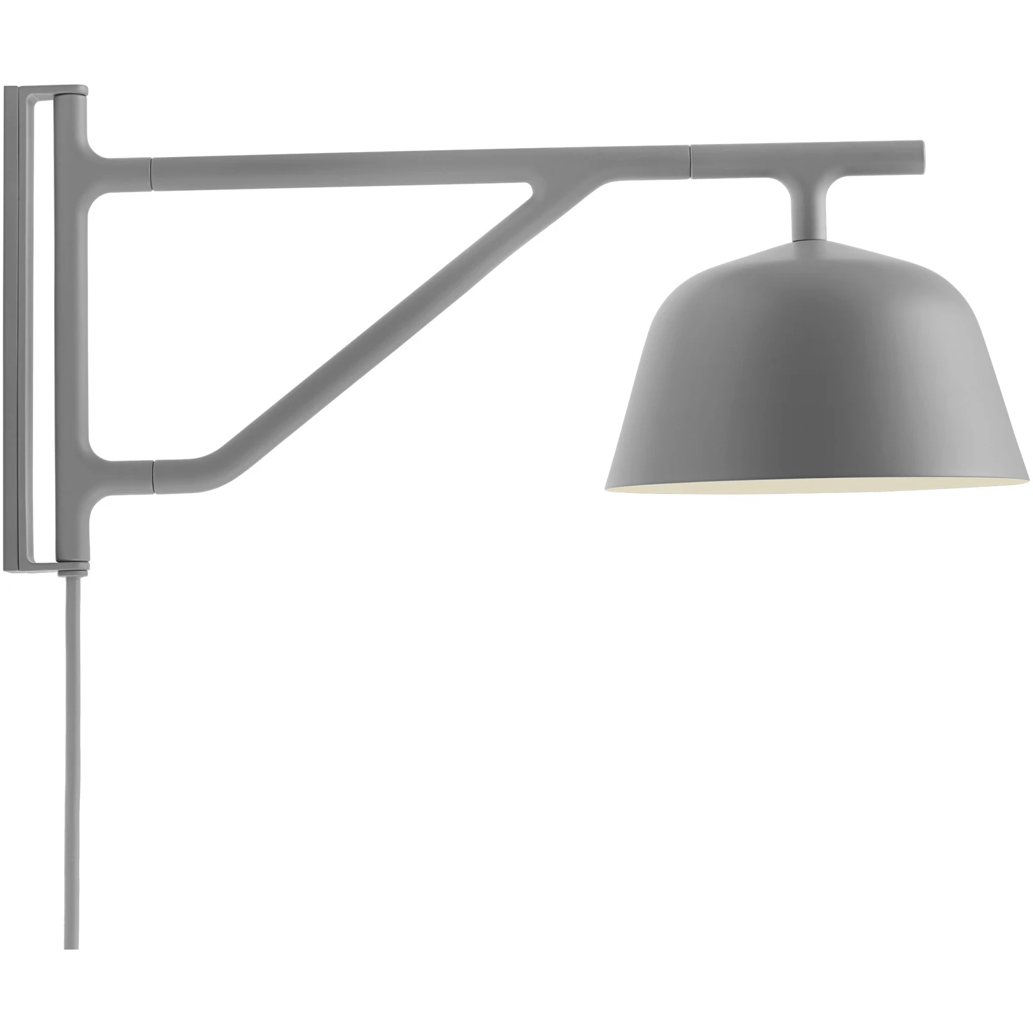 Muuto Ambit V&auml;gglampa - V&auml;gglampor Aluminium Gr&aring;