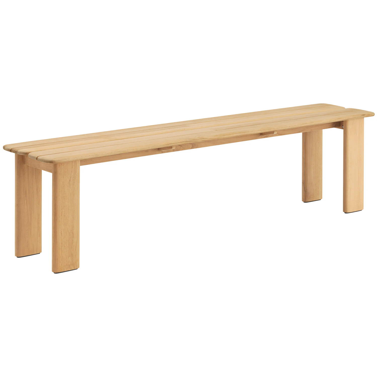 muuto assemble bänk 180 cm - bänkar teak