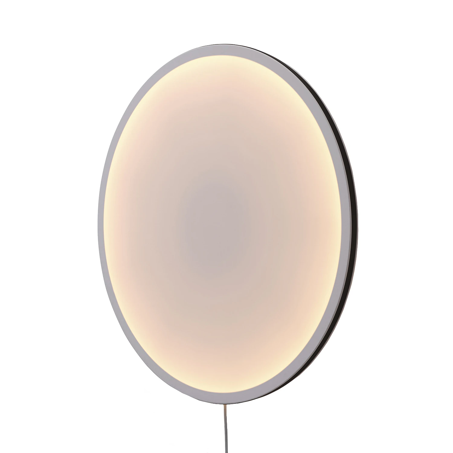Muuto Calm V&auml;gglampa Med Touchdimmer &Oslash;50 Cm - V&auml;gglampor Textil Svart