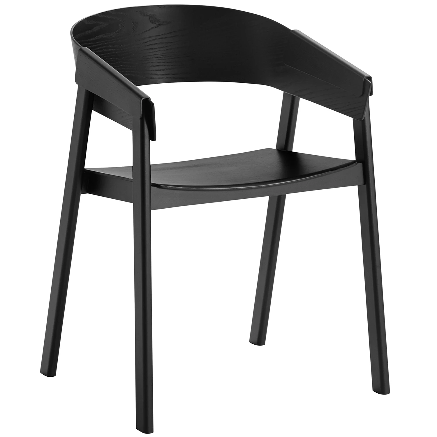 Muuto Cover Karmstol - Stolar Askfan&eacute;r Svart